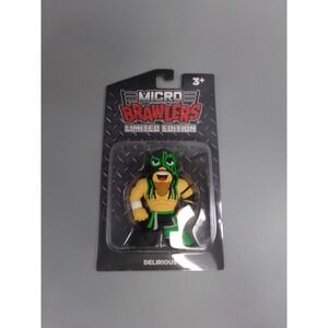 Micro Brawlers Delirious Limited Edition Wrestling Figure Toy